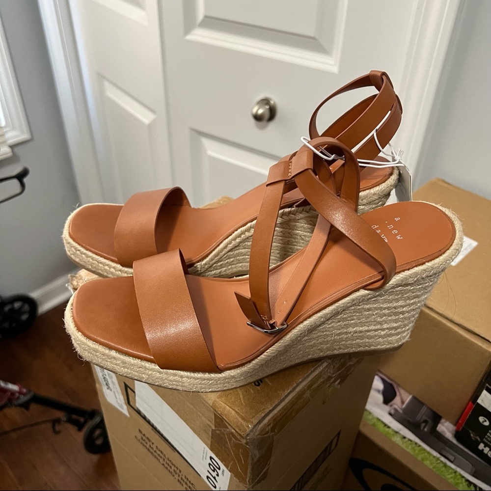 Sandle Heels For Sale Size 9 1/2 Though they were a size 6 1/2 Brand With Tags